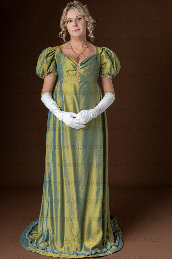 slim fit dress slacks Stunning Unlabelled Vintage Soft Lime Silk Chiffon Regency Inspired Dr –  Shrimpton Couture