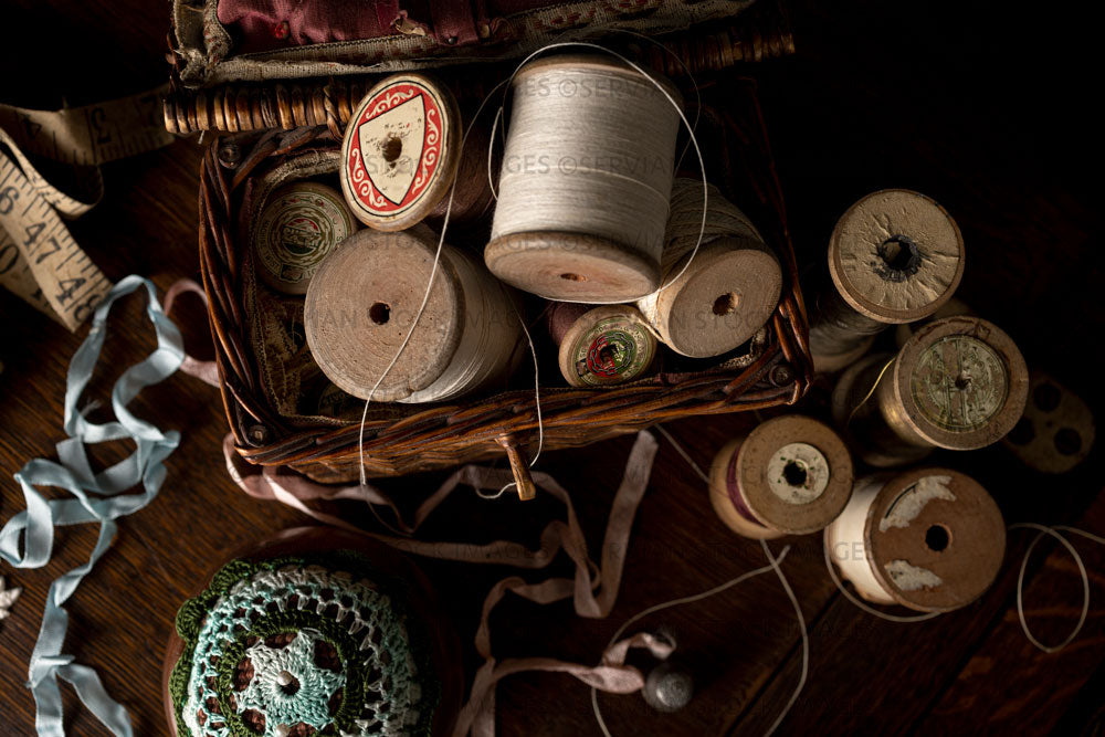Still life -   Vintage sewing scene (KS3020)