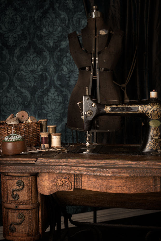 Still life -   Vintage sewing scene (KS3040)