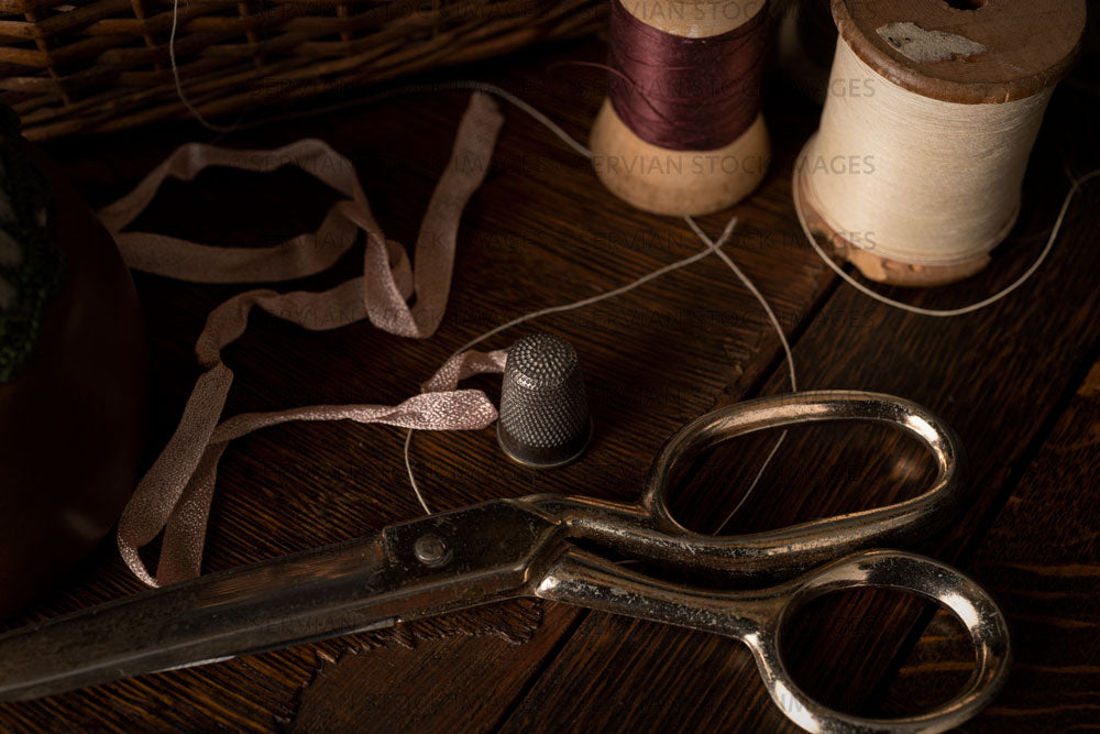 Still life -   Vintage sewing scene (KS3045)