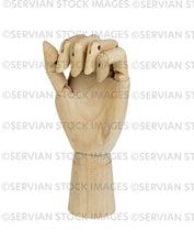 Load image into Gallery viewer, PNG - Wooden artist's hand in various poses - 6 images (KATHY5363/65/67/70/74/79)