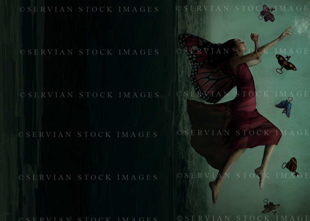 Ready-made cover image - Falling Fairy