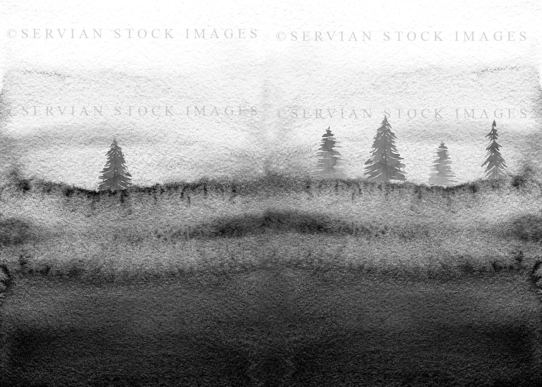 Ready-made cover image - Misty Forest