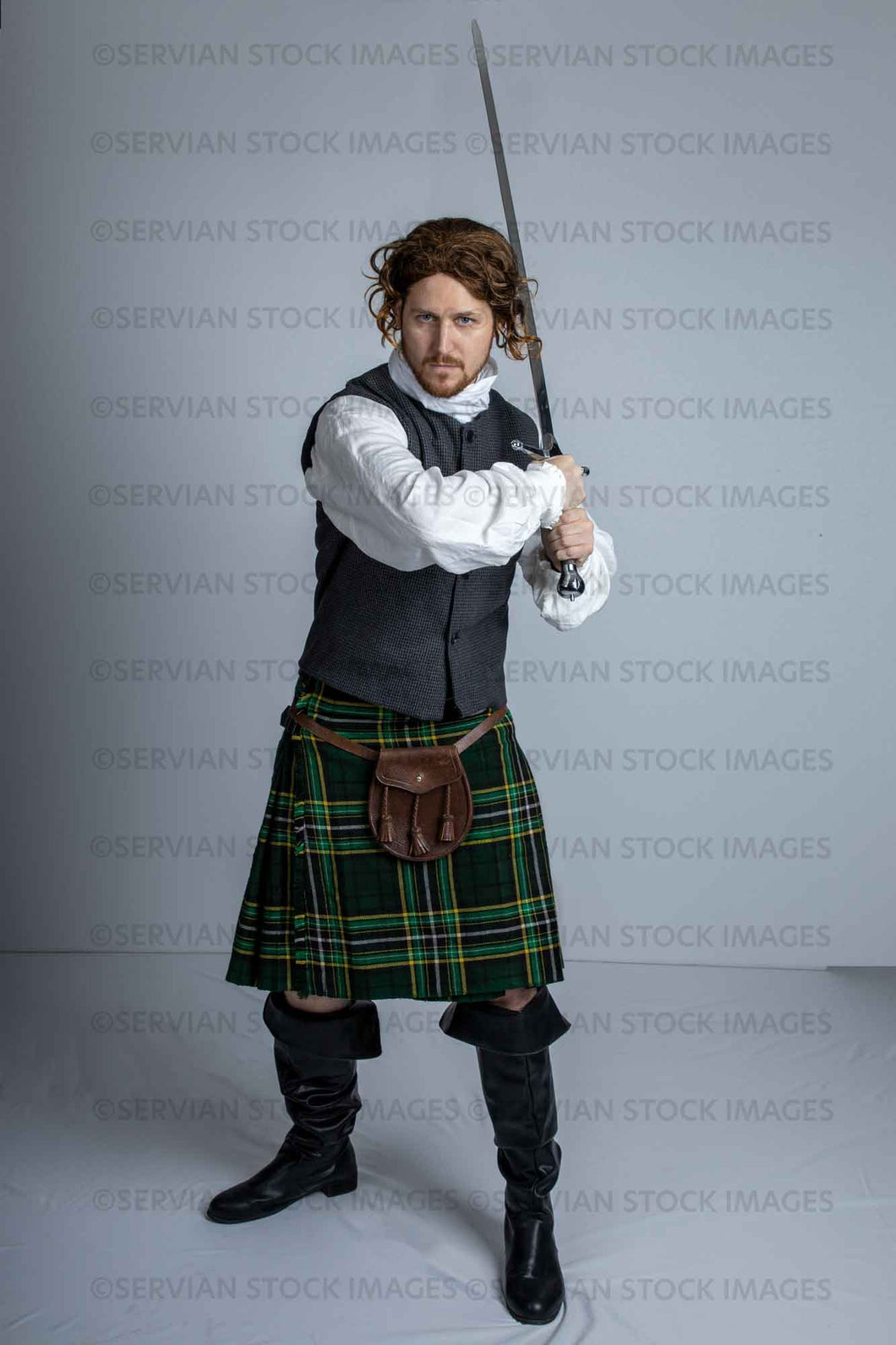 Georgian period Scottish man (Aaron 1190)