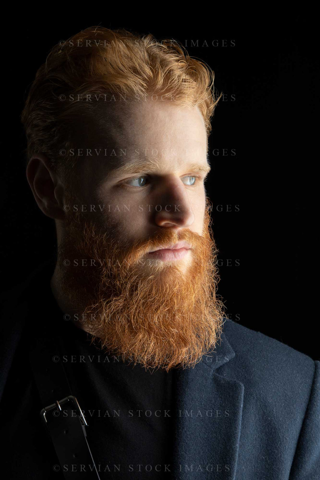 Urban fantasy man with red hair and beard  (Luke 3033)