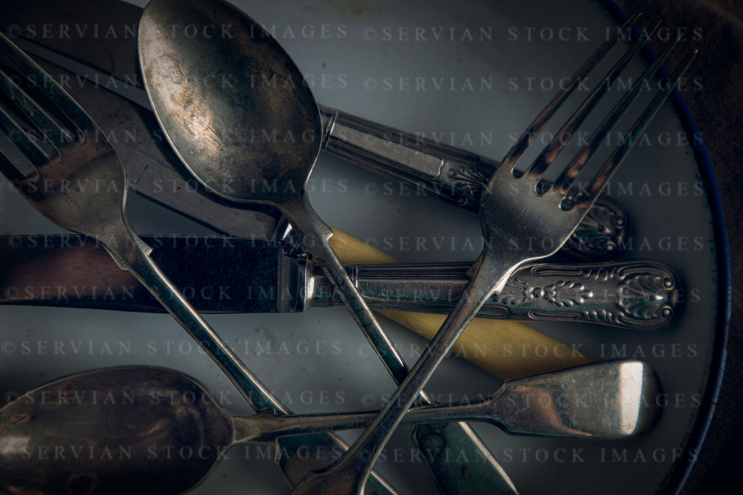 Still life -  Vintage cutlery  (KS0808)