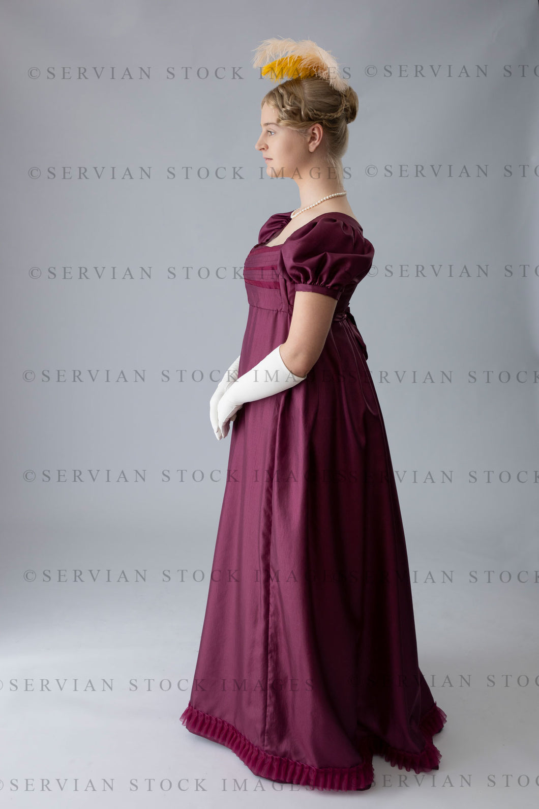 red regency dress Evening Dress | Unknown