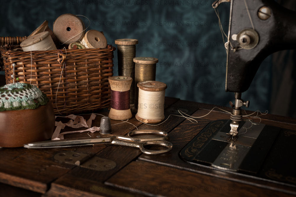 Still life -   Vintage sewing scene (KS3009)