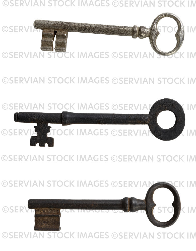 PNG - Antique metal keys (KATHY5393)