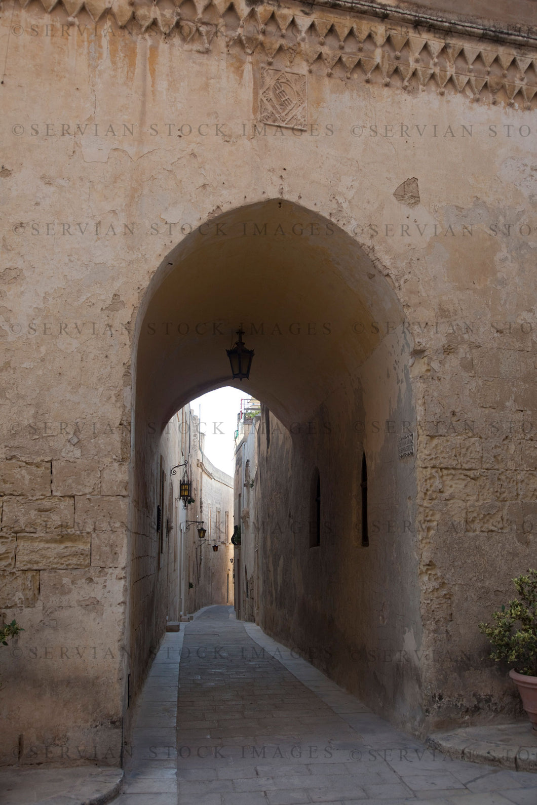 Historical building - Ancient archway, Malta (Nick 6007)